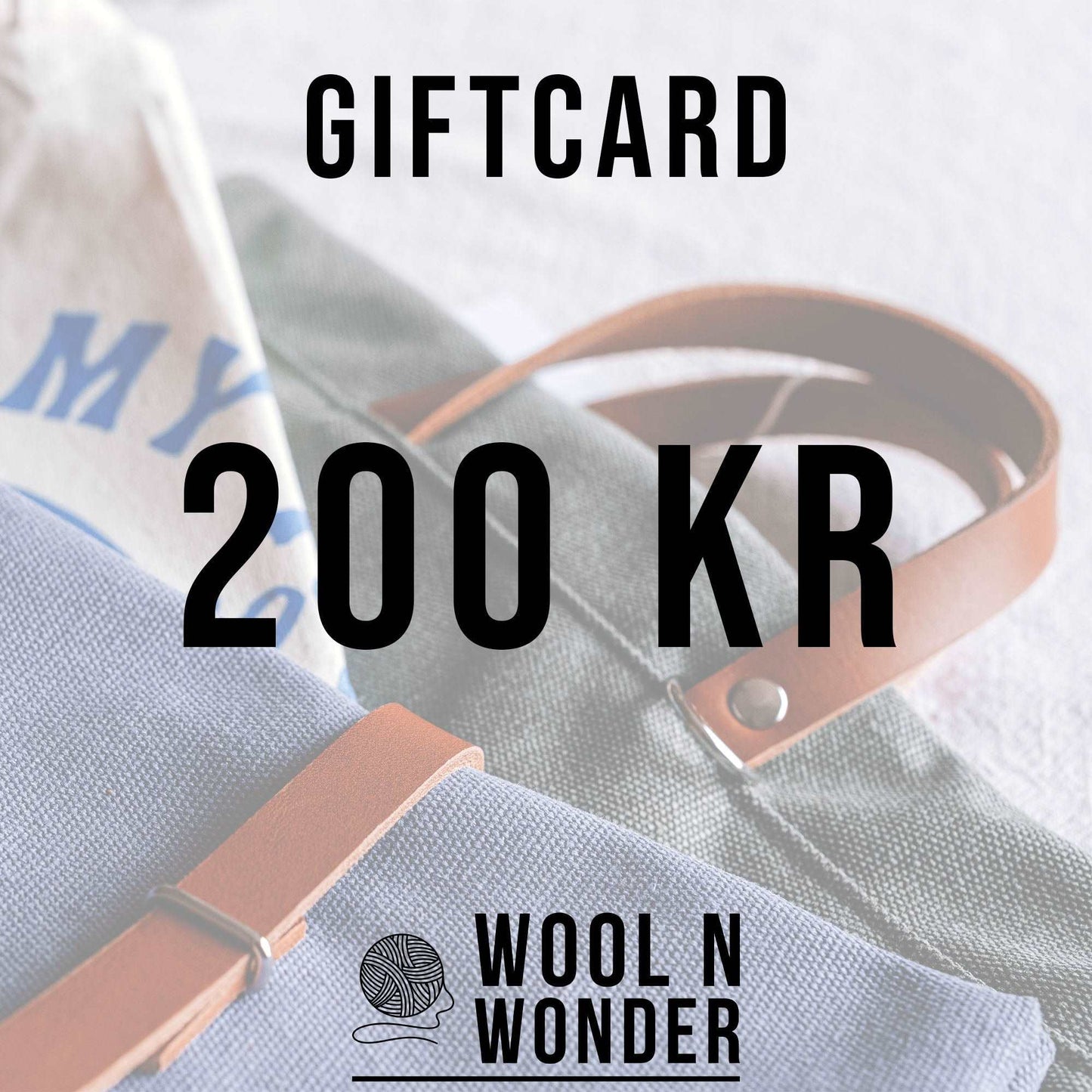 Wool n Wonder Presentkort - Vykort - Wool n Wonder