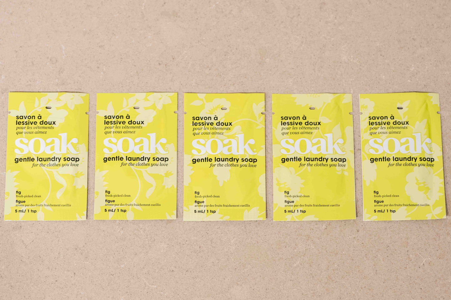 Minisoak tvättmedelspåse 5-pack