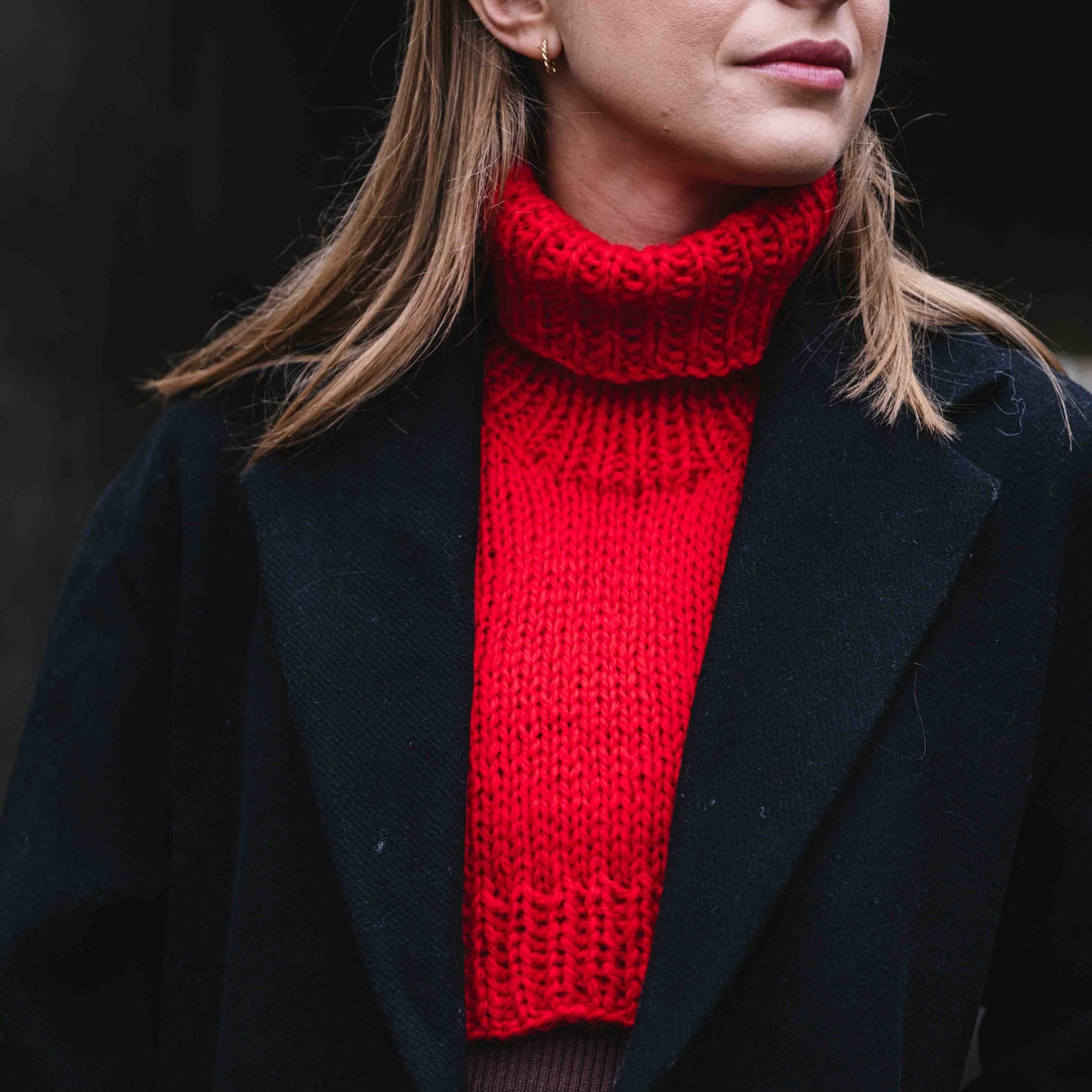 HOW TO KNIT - KIT Cozy Neck - Wool n Wonder