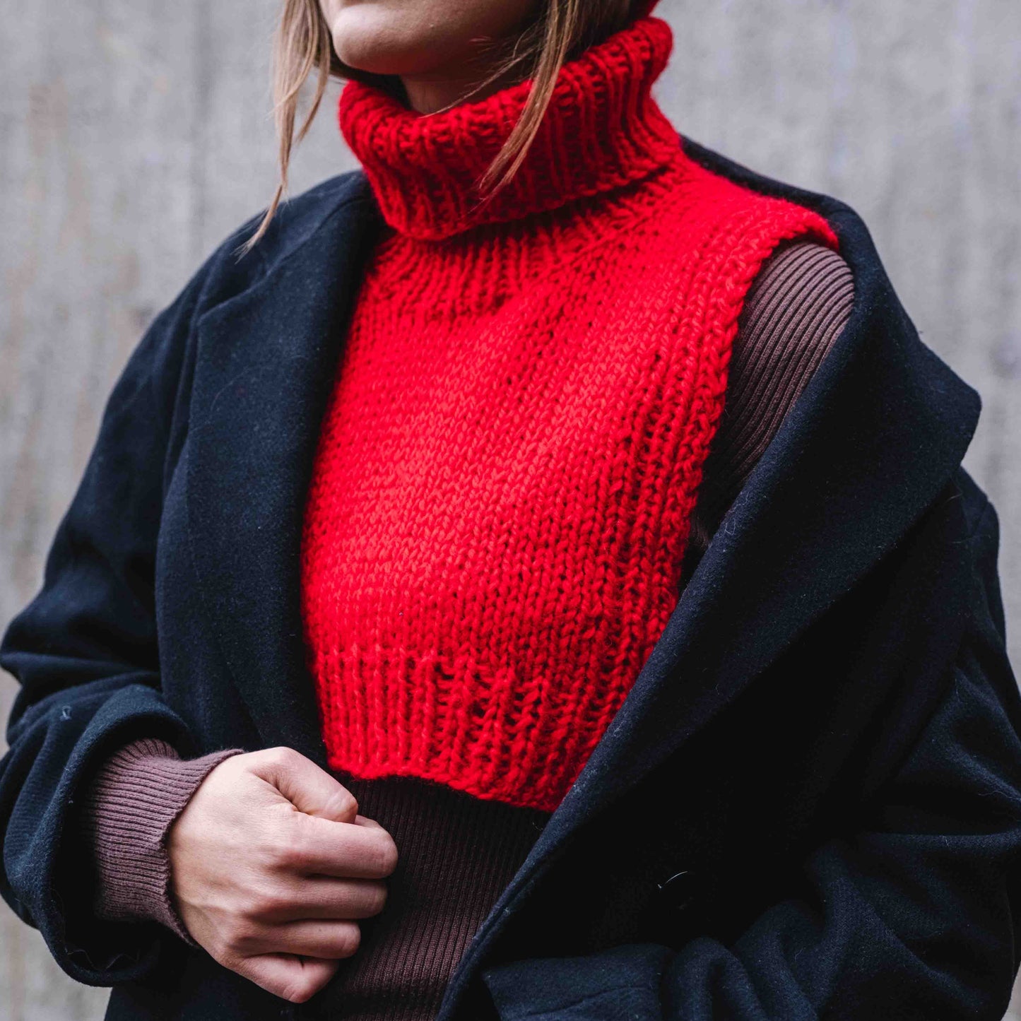 HOW TO KNIT - KIT Cozy Neck - Wool n Wonder