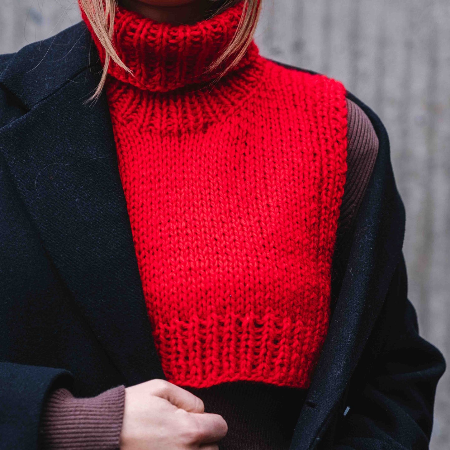 Stickmönster - Cozy neck - Wool n Wonder