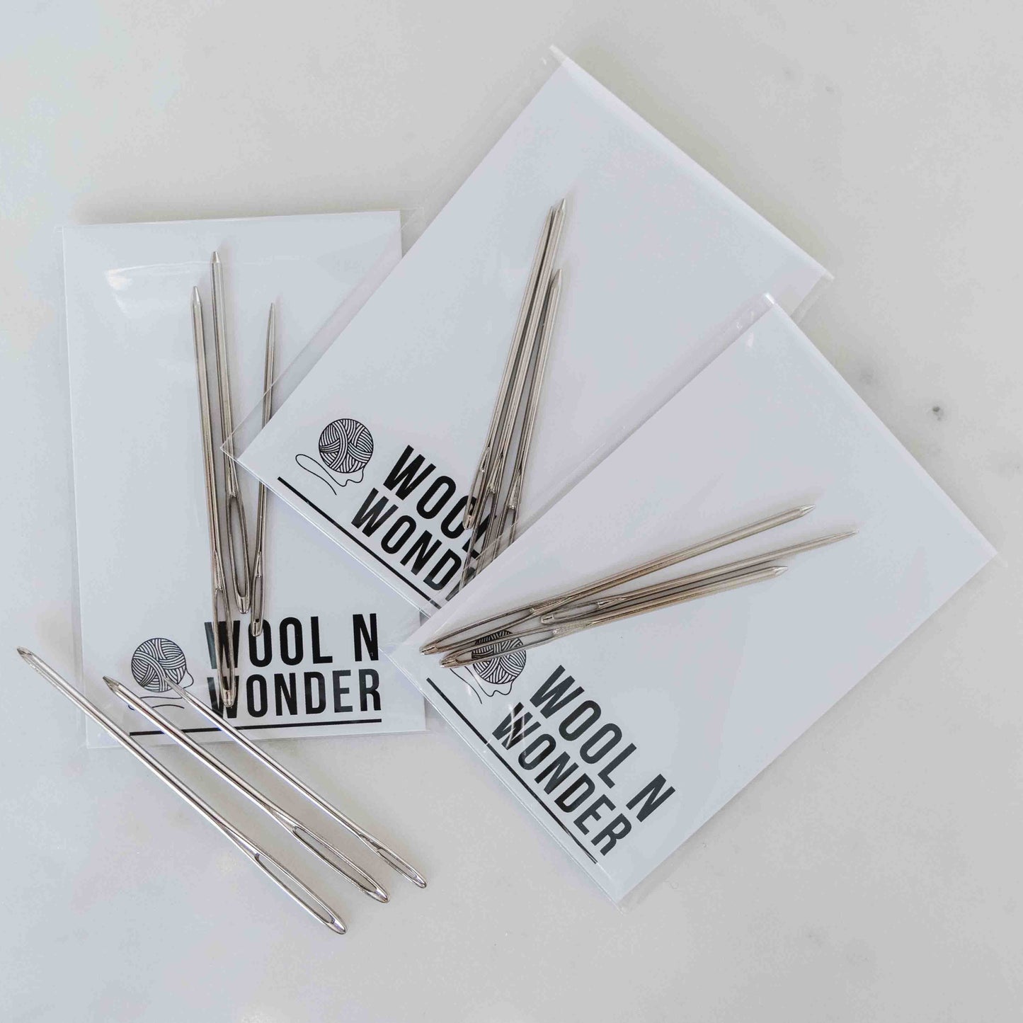 Ullnålar 3-pack - Wool n Wonder