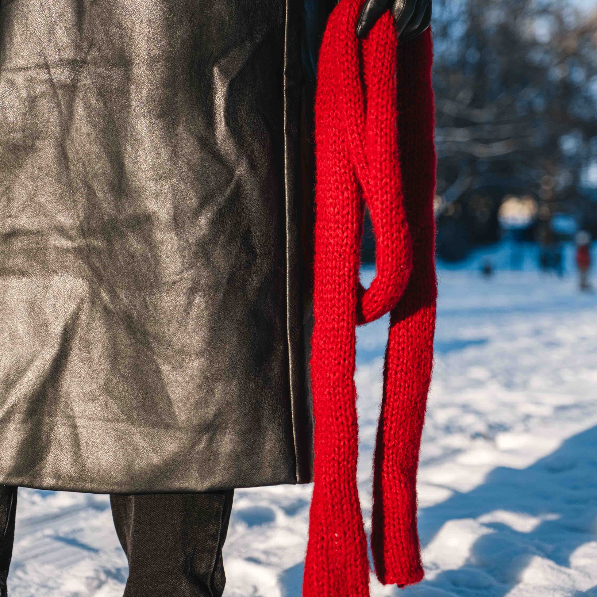GRATIS Stickmönster - Sassy scarf - Wool n Wonder