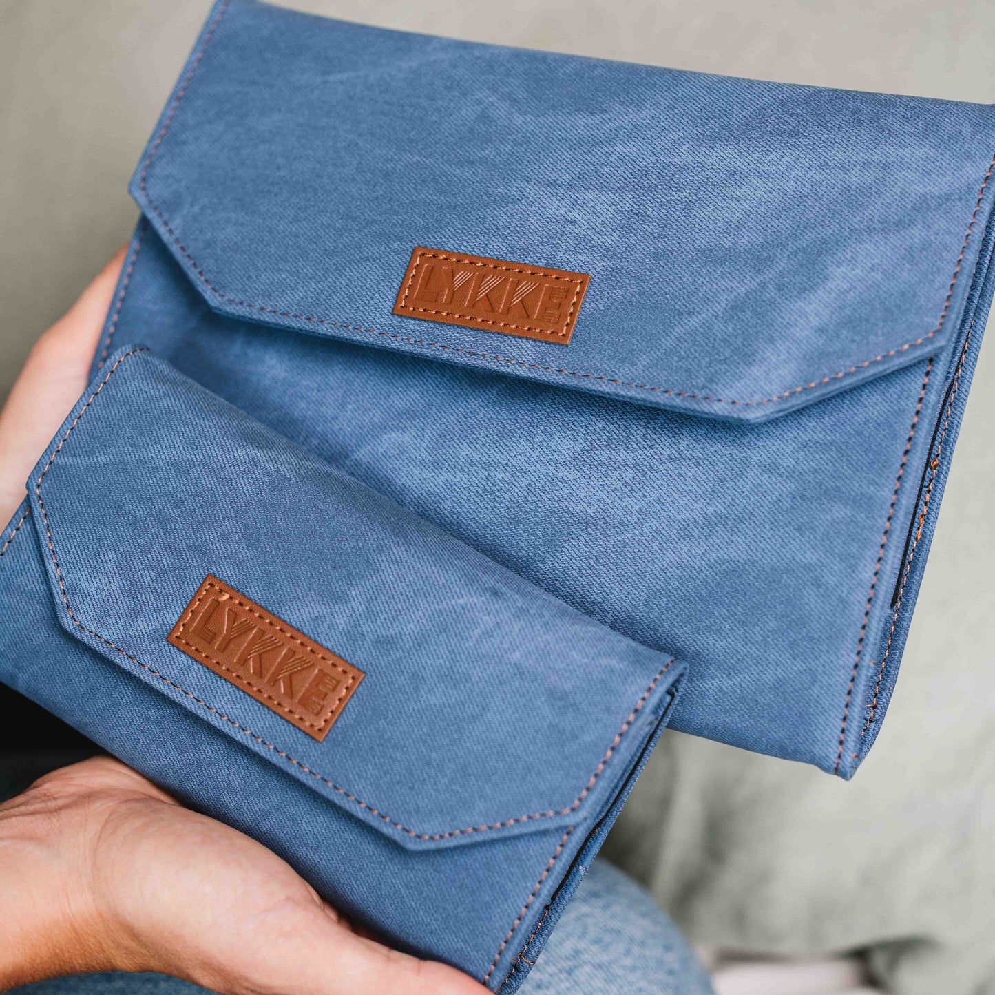 LYKKE Indigo stickset (9 cm) - Wool n Wonder