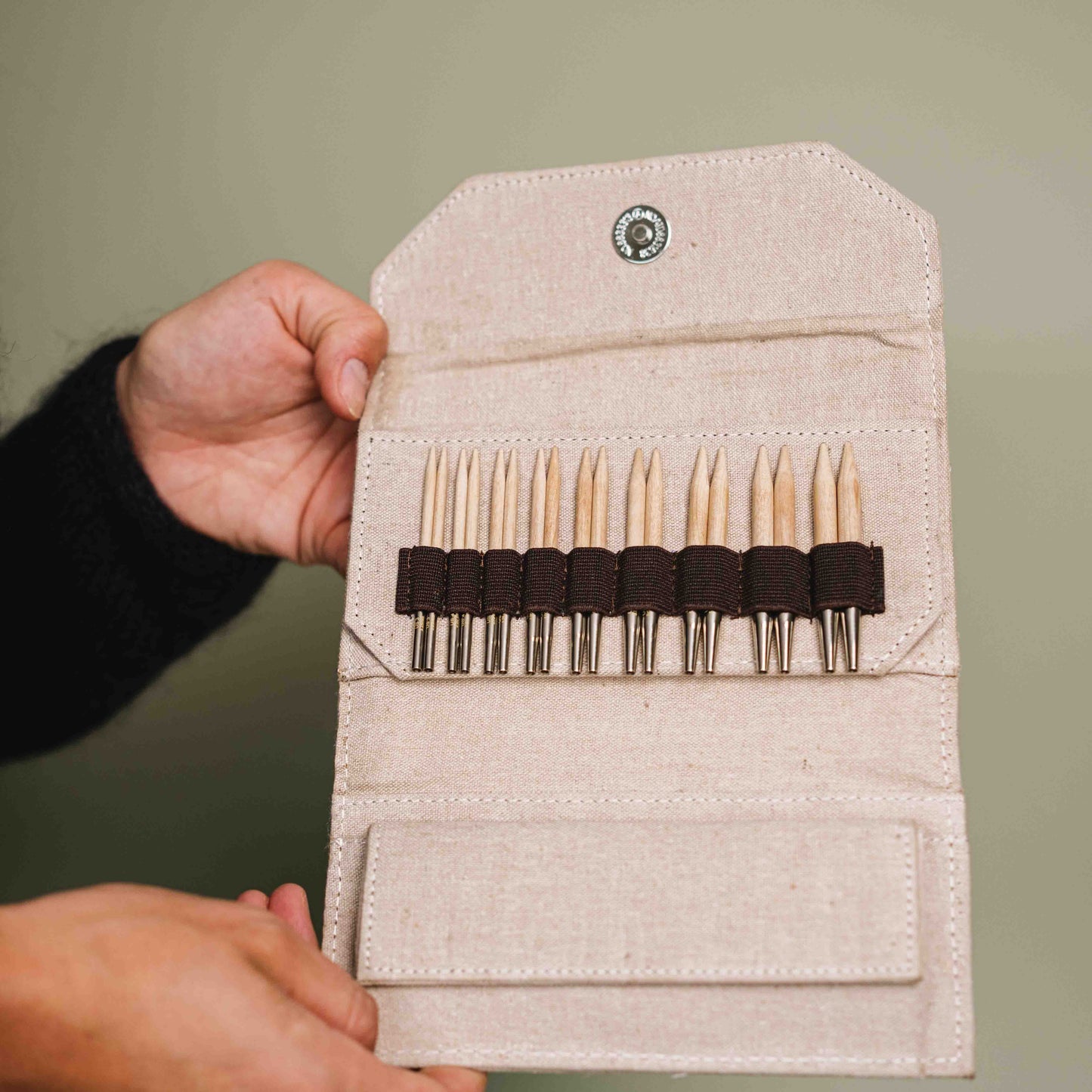 LYKKE Naturale stickset (9 cm) - Wool n Wonder