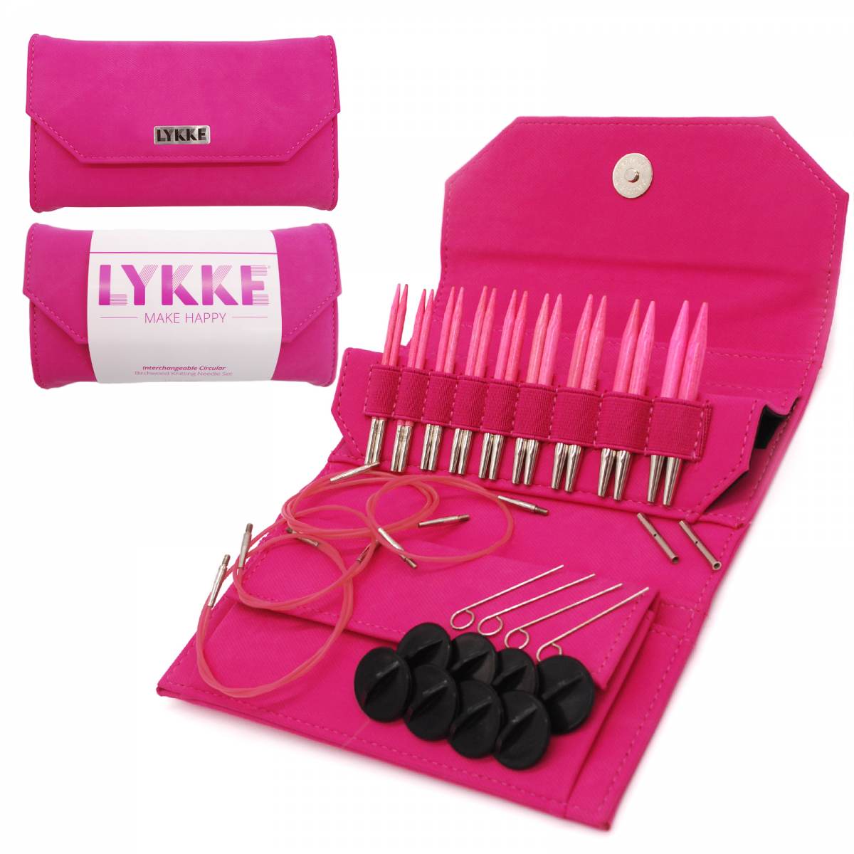 LYKKE Blush stickset (9 cm) - Wool n Wonder