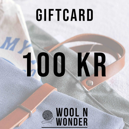 Wool n Wonder Presentkort - Vykort - Wool n Wonder