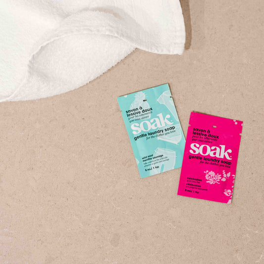 Minisoaks detergent bag