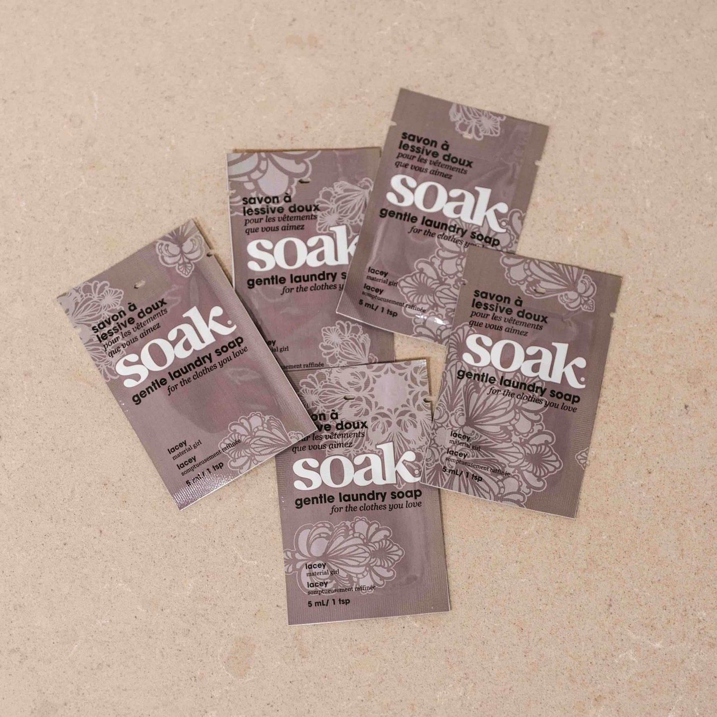 Minisoak tvättmedelspåse 5-pack