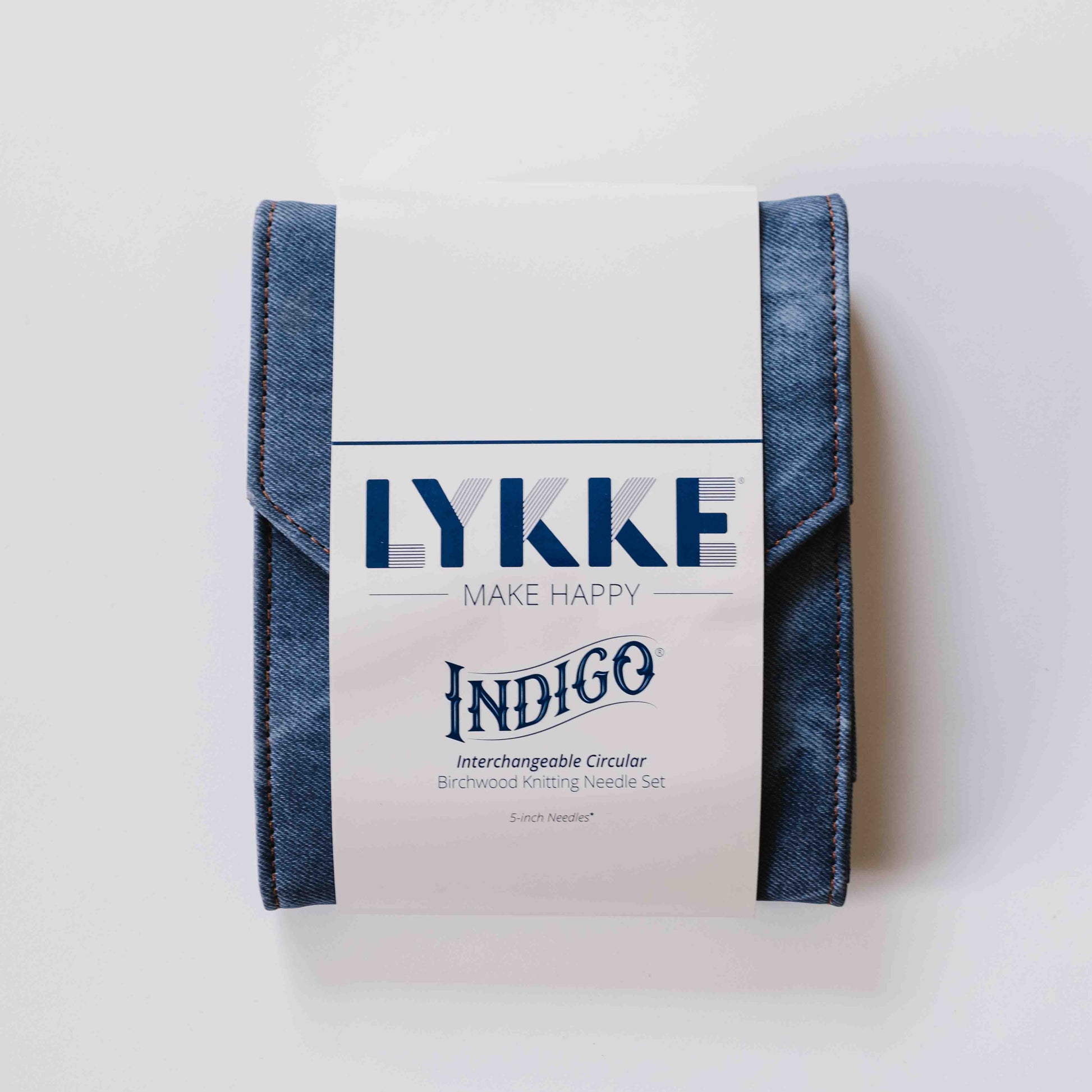 LYKKE Indigo startkit (13 cm) - Wool n Wonder