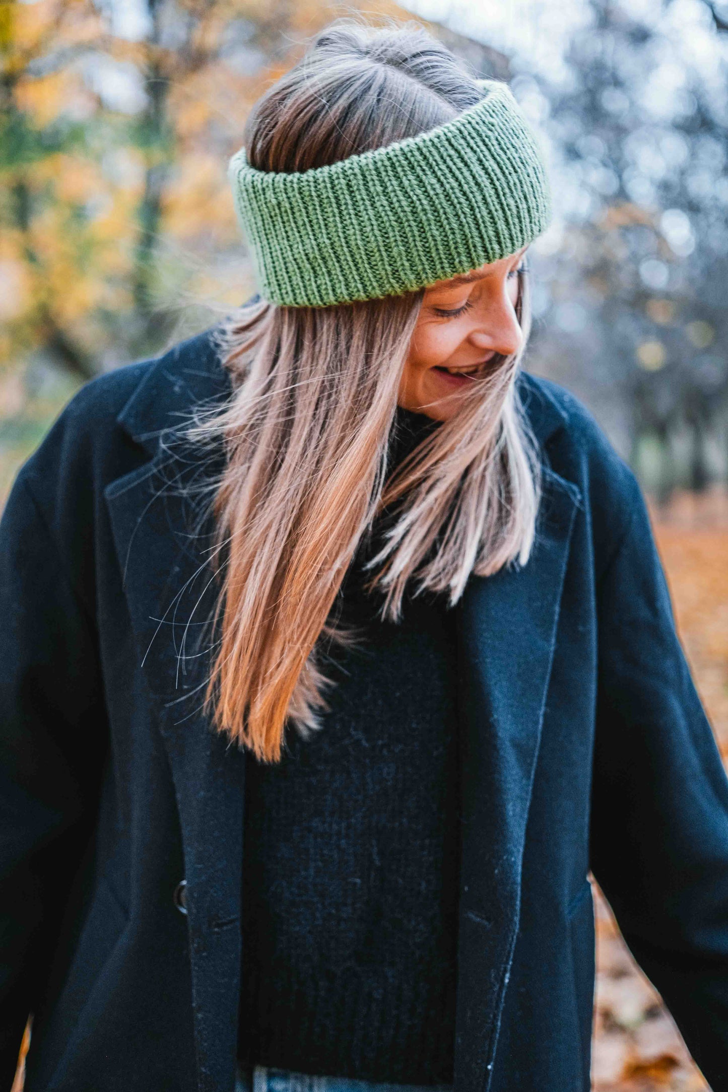 Knitting pattern - Ribbed headband