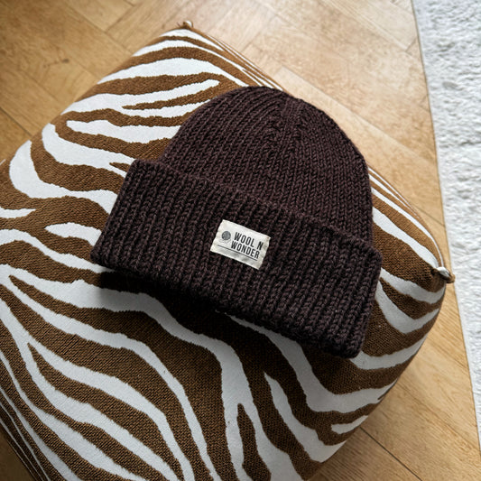 RTW - Ribbed Beanie - Wool n Wonder
