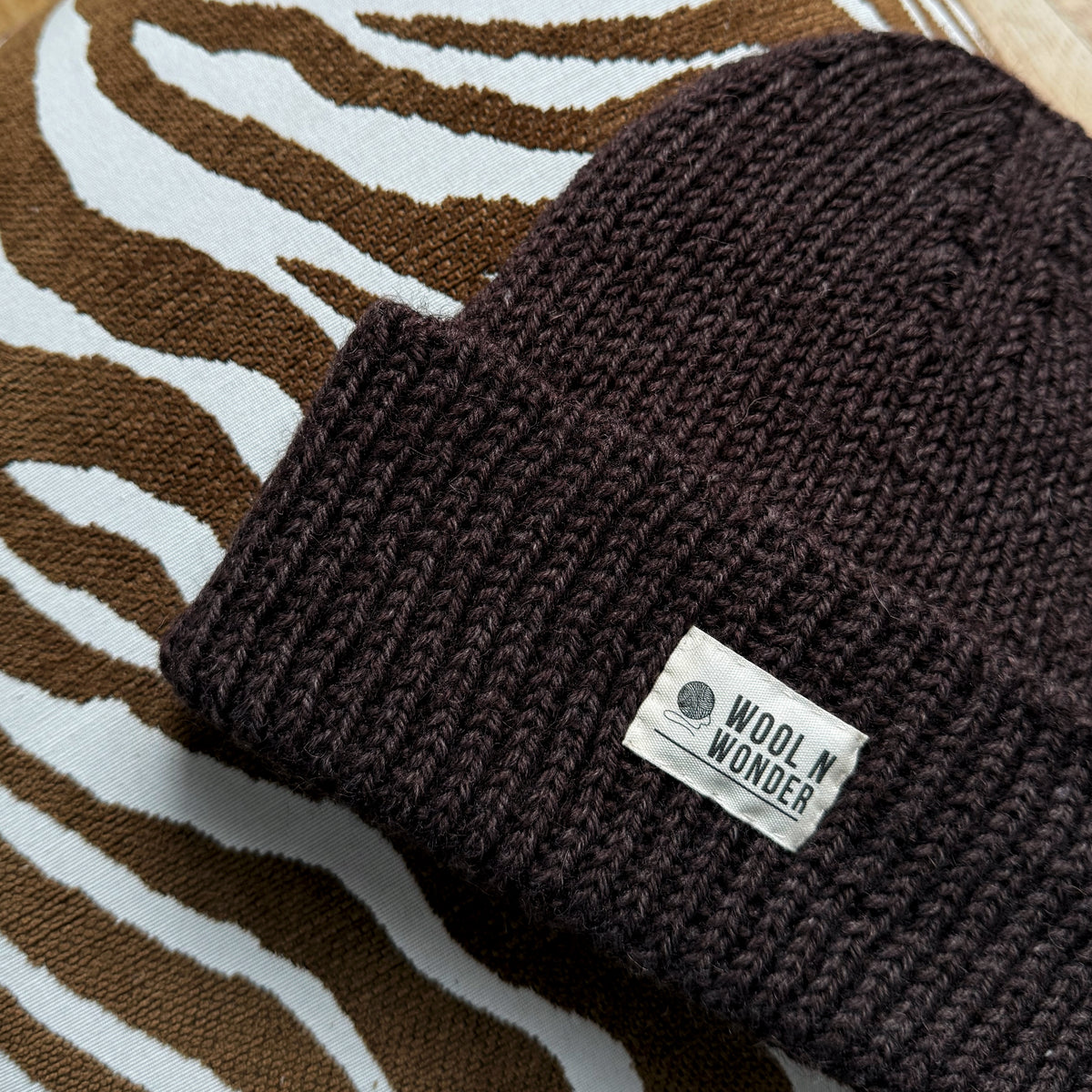 RTW - Ribbed Beanie - Wool n Wonder