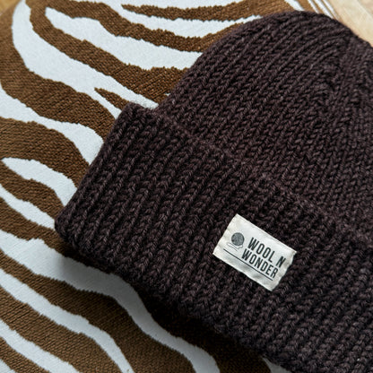 RTW - Ribbed Beanie - Wool n Wonder