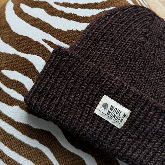 RTW - Ribbed Beanie - Wool n Wonder