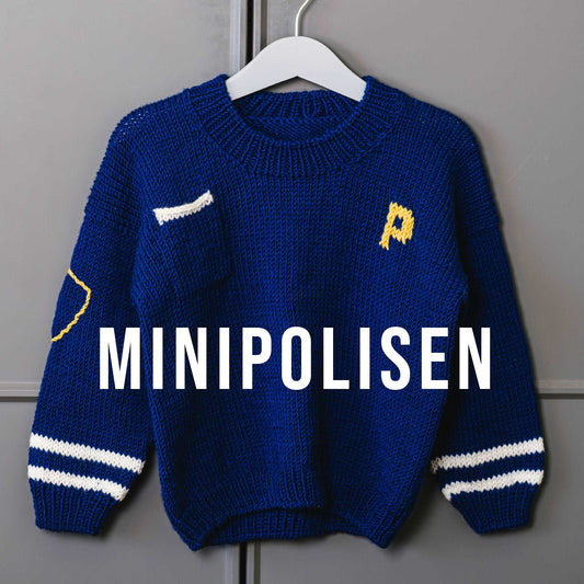 Stickmönster - Minipolisen - Wool n Wonder