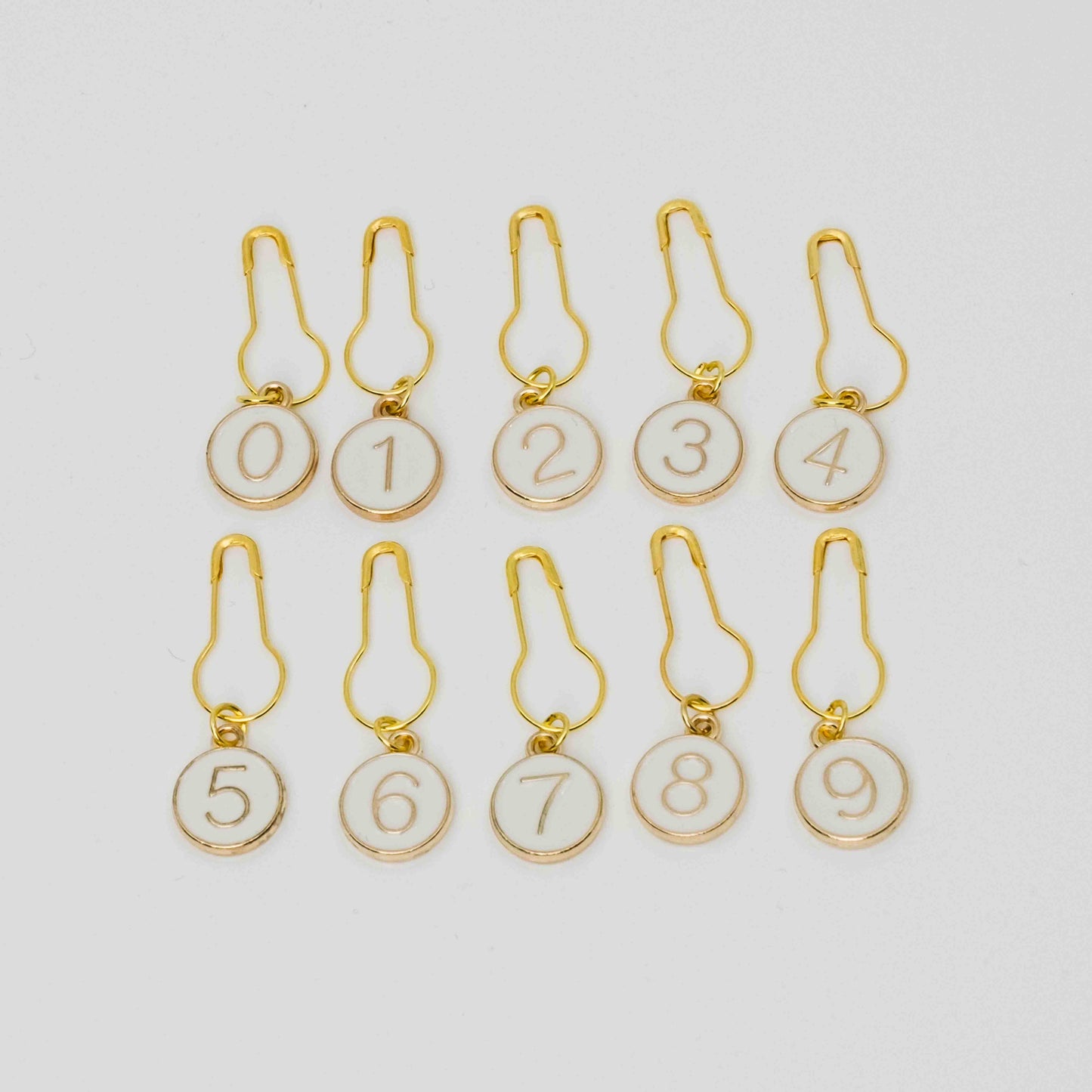 Stitch markers 0-9