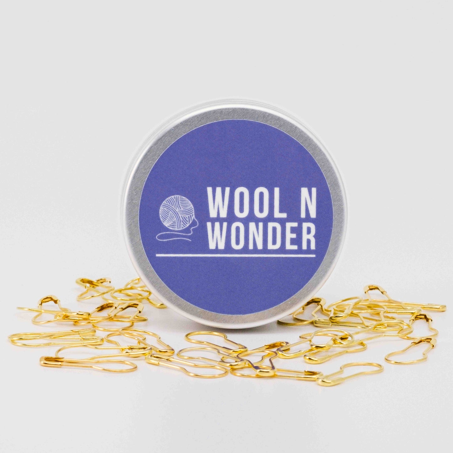 Stickmarkörer i burk - Wool n Wonder